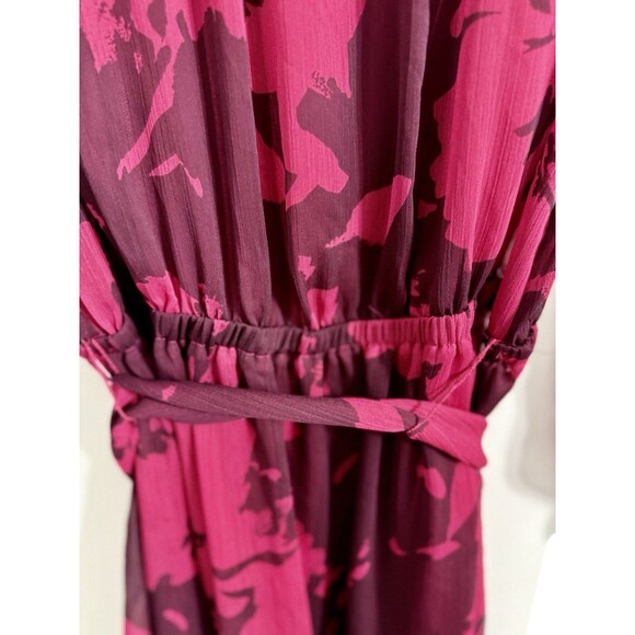 Simply  Vera Vera Want Ruffle Day Dress Medium - Picture 9 of 13